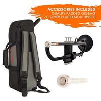 Jiggs pTrumpet hyTech Black hybride trompet - thumbnail
