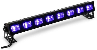 BeamZ BUVW83 LED-bar 8x 3W UV/Wit