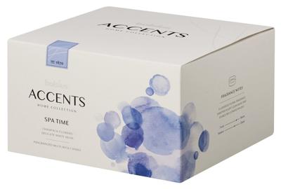 Bolsius Geurkaars Accents Spa Time 13,7 Cm Wax Wit