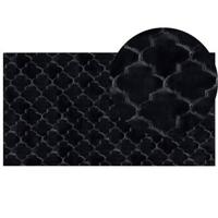 Beliani - GHARO - Shaggy vloerkleed - Zwart - 80 x 150 cm - Polyester - thumbnail