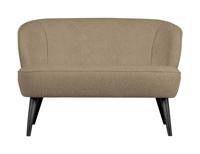 WOOOD Bankje 'Sara' Teddy, kleur Sand - thumbnail