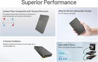 Nitecore NB20000 Carbon Fiber Powerbank GEN3 - thumbnail