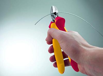 Wiha Zijkniptang Industrial electric met DynamicJoint® | 180mm/7" - 43341 - 43341 - thumbnail