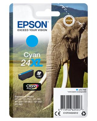 Epson Inktcartridge 24XL Origineel Cyaan C 13 T 24324012