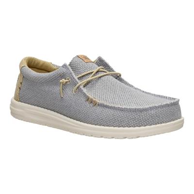 Heydude Instappers Wally Braided Flannel HD40003-1YF Grijs-41 maat 41