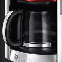 Russell Hobbs 23240-56 Luna Solar Red - Filterkoffiezetapparaat met glazen kan - Rood - thumbnail