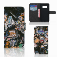 Samsung Galaxy S10e | Telefoonhoesje met foto | Badges | Portemonnee hoesje - thumbnail