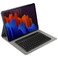 Just in Case Samsung Galaxy Tab S7 Plus Premium Toetsenbord Hoes Zwart QWERTY - thumbnail