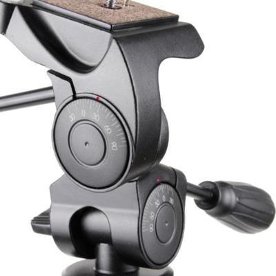 Walimex Pro FT-6653H Aluminium Pro-3D Neiger (belastbaarheid 6 kg, frictiecontrole, grote snelwisselplaat, valbeveiliging)
