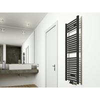 Elara sierradiator 118,5 x 45,0 cm mat zwart - thumbnail