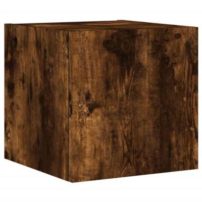 Tv-wandmeubel met LED-verlichting 30,5x35x30 cm gerookt eiken Tv-wandmeubel met LED-verlichting 30,5x35x30 cm gerookt eiken