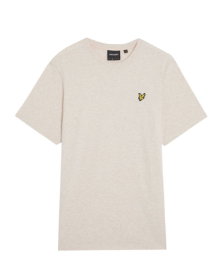 Lyle & Scott zomer t-shirt jongens - zand - Heather