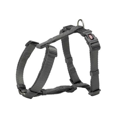 Trixie hondentuig premium h-tuig grijs