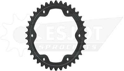 ESJOT Chain wheel 525 38z steel black