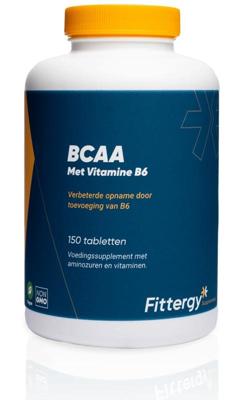 Fittergy Fittergy Bcaas Met Vitamine B6 (150tb) Fittergy Fittergy Bcaas Met Vitamine B6 (150tb)
