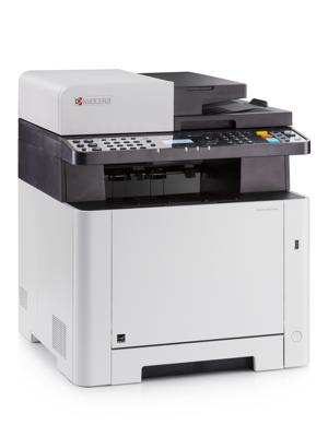 Kyocera ECOSYS M5521cdw Multifunctionele laserprinter (kleur) A4 Printen, scannen, kopiëren, faxen LAN, WiFi, Duplex, ADF Kyocera ECOSYS M5521cdw Multifunctionele laserprinter (kleur) A4 Printen, scannen, kopiëren, faxen LAN, WiFi, Duplex, ADF