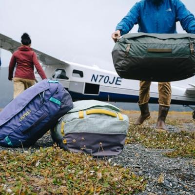 Osprey Transporter 65 Duffel Raven Black/Black 65L