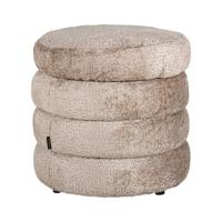 Richmond Poef 'Adele' Met opbergruimte, Sheep, kleur Naturel - thumbnail
