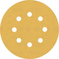 Bosch Accessories EXPERT C470 2608900808 Excenterschuurpapier Geperforeerd Korrelgrootte (num) 180 (Ø) 125 mm 5 stuk(s) - thumbnail