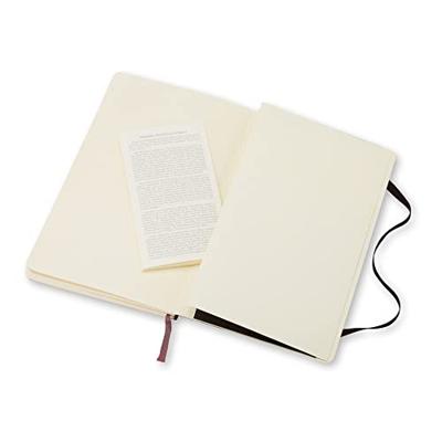 Moleskine notitieboek, ft 9 x 14 cm, gelijnd, soepele cover, 192 bladzijden, zwart