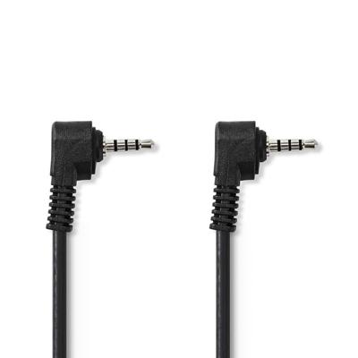 Nedis Audio-Videokabel | 3,5 mm Male | 3,5 mm Male | 1 m | 1 stuks - CVGB22000BK10 CVGB22000BK10