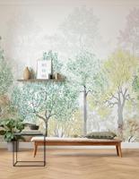 Komar Flair Fotobehang Bright Rainbow - FLX7-027 - thumbnail