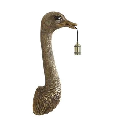 Light & Living Wandlamp 'Ostrich' 72cm, kleur Antiek Brons