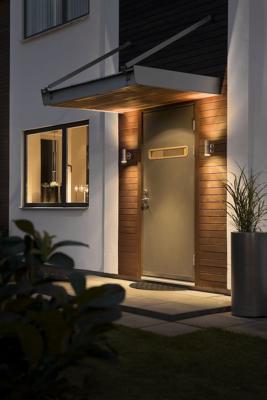 Konstsmide Modena Up & Down Big 7571-000 Buitenlamp (wand) Halogeen GU10 75 W RVS