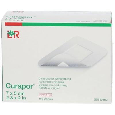 Curapor Verb Chirurg. Steriel 7cmx 5cm 100 32912