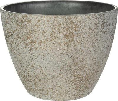 Pot Nova concrete gold D19 H15 - Ter steege