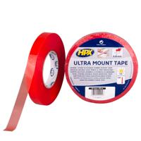 HPX bevestigingstape - Ultra Mount - 19 mm x 10 m - transparant - thumbnail