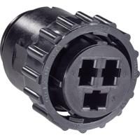 TE Connectivity 206037-2 Ronde connector Stekker, recht Totaal aantal polen: 3 Serie (ronde connectoren): CPC 1 stuk(s) - thumbnail