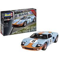 Revell 1/24 Ford GT40 Le Mans 1968 & 1969 - thumbnail