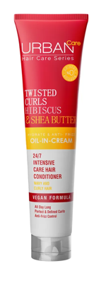 Urban Care Twisted Curls Hibiscus & Shea Butter Oil-In-Cream
