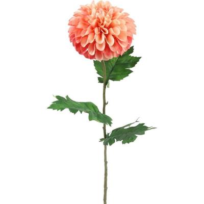 Kunstbloem Dahlia d.roze