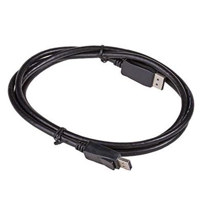 Akyga AK-AV-10 DisplayPort-kabel Aansluitkabel DisplayPort-stekker 1.8 m Zwart Akyga AK-AV-10 DisplayPort-kabel Aansluitkabel DisplayPort-stekker 1.8 m Zwart
