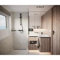 Hansgrohe Opbouw Douchethermostaat Ecostat Comfort Mat Zwart - thumbnail