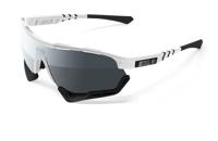 Scicon - Fietsbril - Aerotech XXL - Wit Gloss - Multimirror Lens Zilver - thumbnail