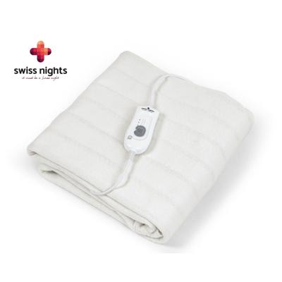 RoyalTextile - Swiss Nights Elektrische Deken - 1- en 2-persoons - Elektrische Deken 90W White - 140 x 150 RoyalTextile - Swiss Nights Elektrische Deken - 1- en 2-persoons - Elektrische Deken 90W White - 140 x 150