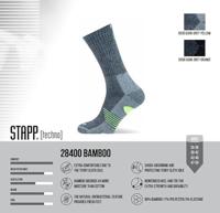 STAPP Wandelsokken Techno Bamboo Dark Grey Orange-43/46 - thumbnail