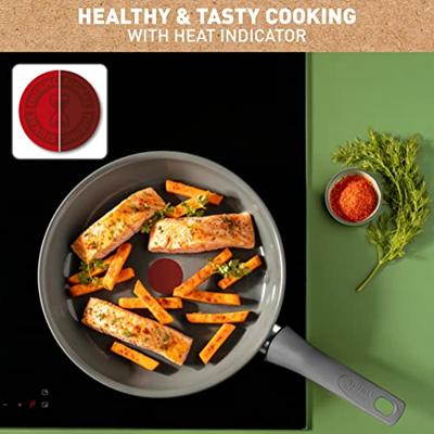Tefal C42604 Renewal Keramische Koekenpan 24 cm Grijs - thumbnail