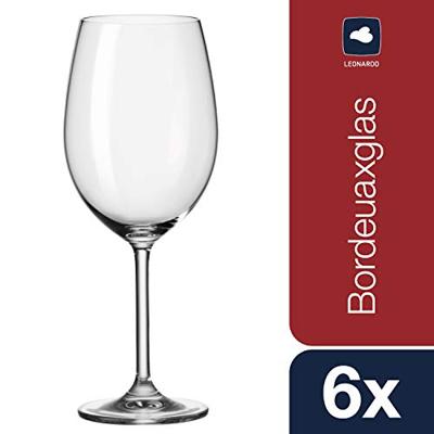 Leonardo Bordeauxglazen Daily - 640 ml - 6 stuks Leonardo Bordeauxglazen Daily - 640 ml - 6 stuks