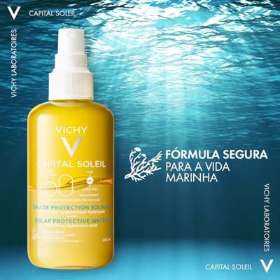 Vichy Capital Soleil Zonbeschermend Hydaterend Water SPF50+ 200ml - thumbnail