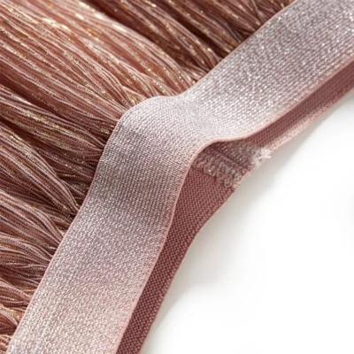 Kinderrokje met glitters 104 zachtroze