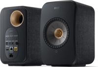 KEF LSX II Wireless Stereo Speakers - Zwart - thumbnail