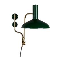 Dutchbone Wandlamp 'Devi' 49cm, kleur Groen - thumbnail