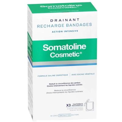Somatoline Cosmetic Femme Bandages drainants kit de recharges