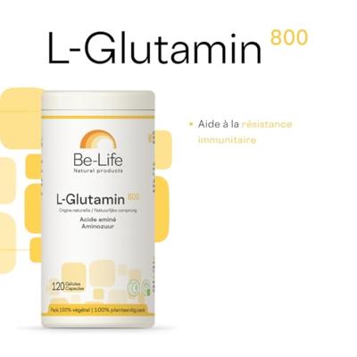 Be-Life Glutamin 800 120 Capsules