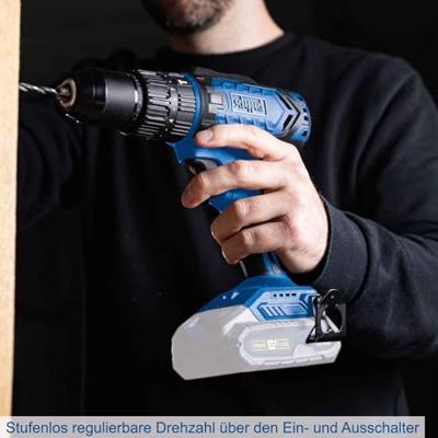 Scheppach Accu Klopboormachine 20V C-CD45-X - 5909236900 Scheppach Accu Klopboormachine 20V C-CD45-X - 5909236900