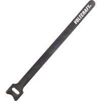 VOLTCRAFT Klett Kabelbinder 420mm Klittenband kabelbinder 420 mm (l x b) 420 mm x 12 mm Donkergrijs - thumbnail